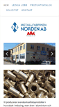 Mobile Screenshot of nordenab.se